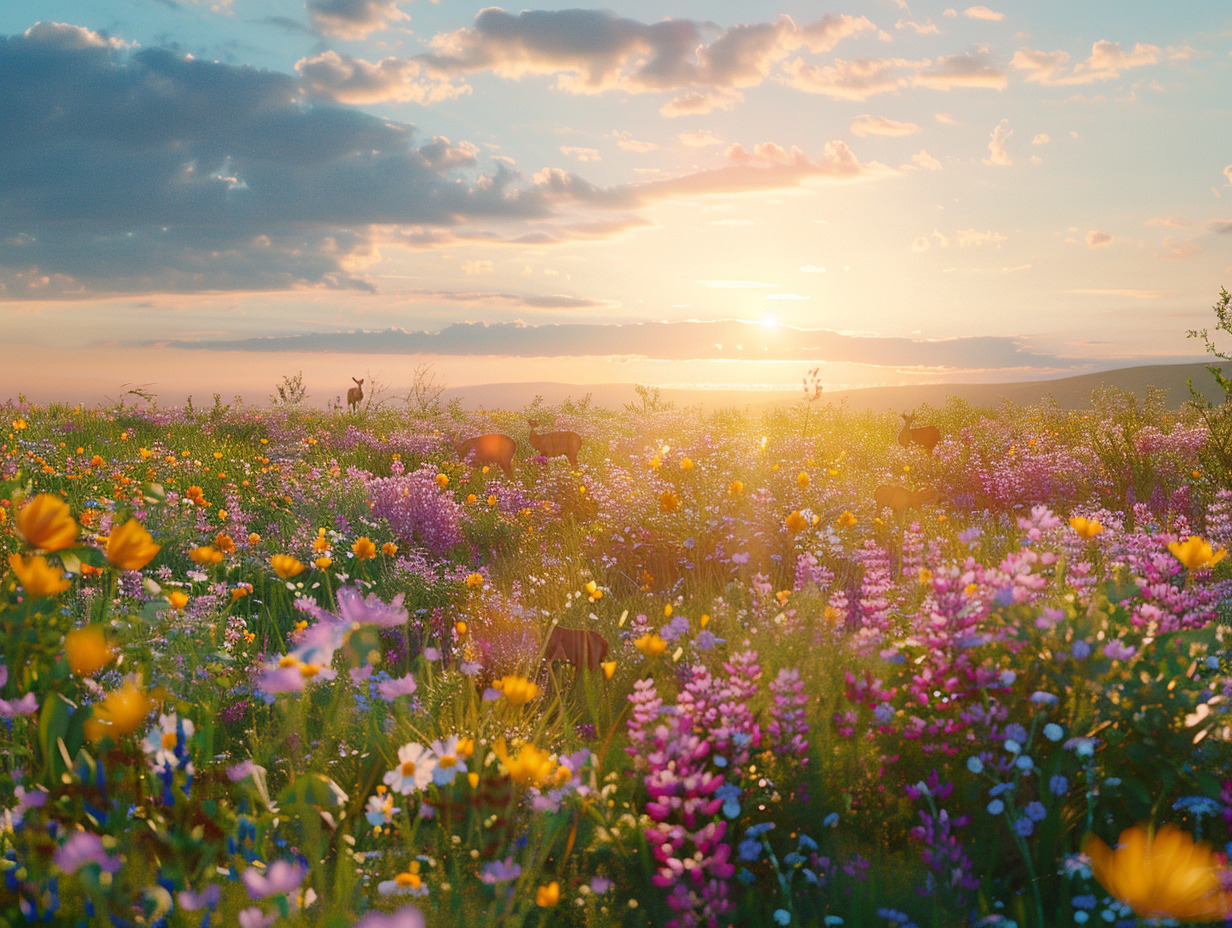 printemps fleurs