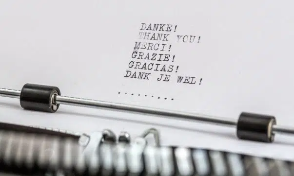 Dire merci tout simplement : voici comment faire !