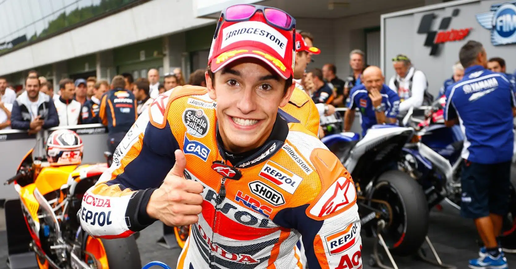 est la femme de Marc Márquez