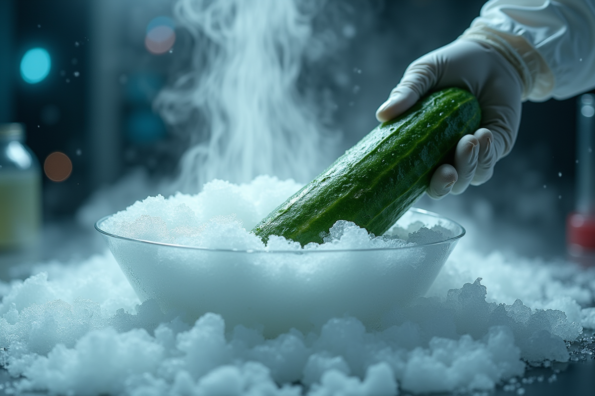 concombre congelé