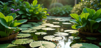 Les meilleures plantes pour absorber les nitrates (NO3) dans votre bassin